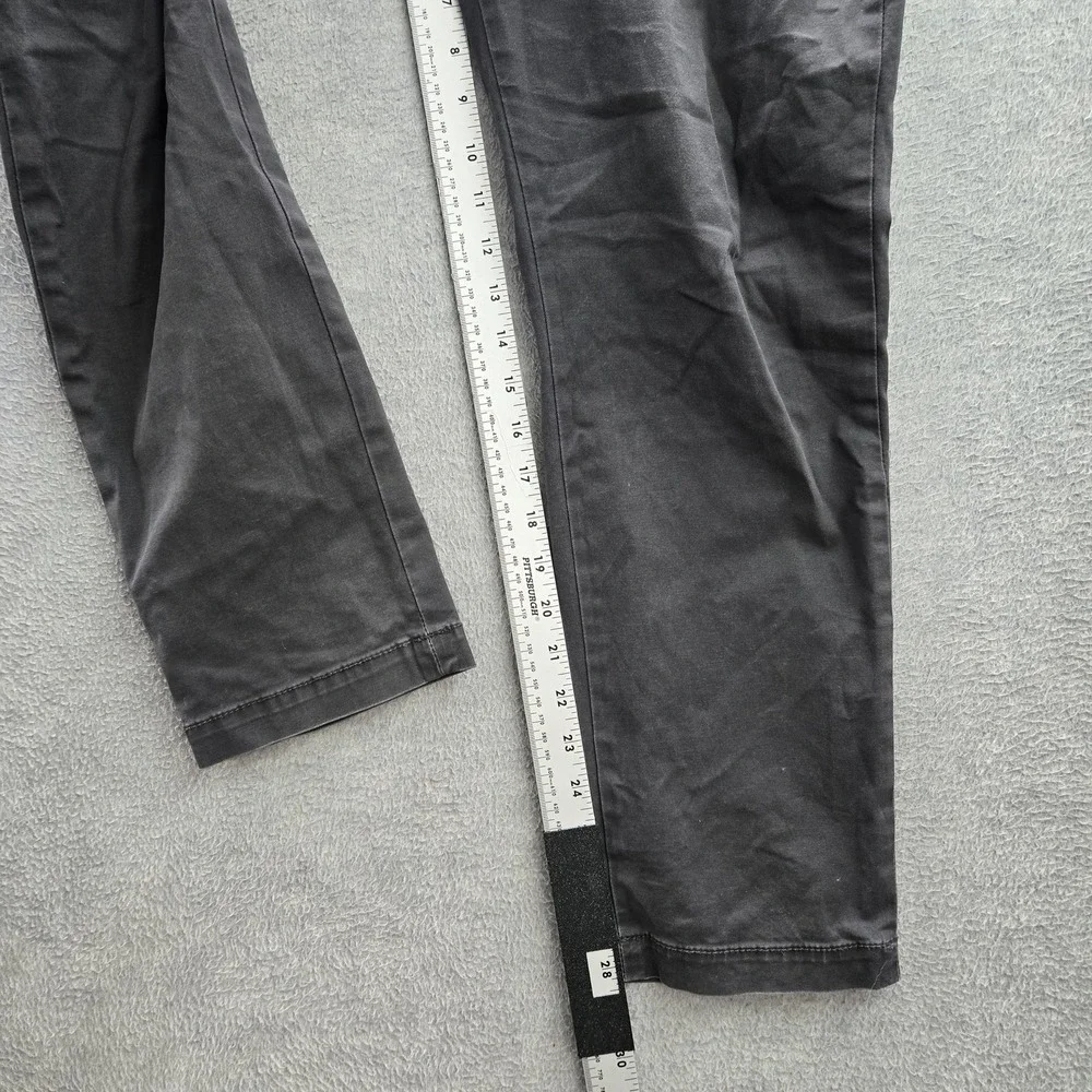 Banana Republic Men Pants 32X30 Gray Chino Lived-In Slim Fit